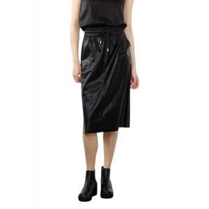 NEW ZERO DEGREE CELSIUS vegan leather skirt in black